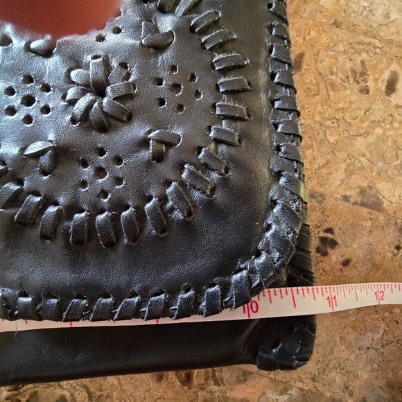 Jack Rogers “Lawn Party” Leather Clutch - Picture 13 of 16